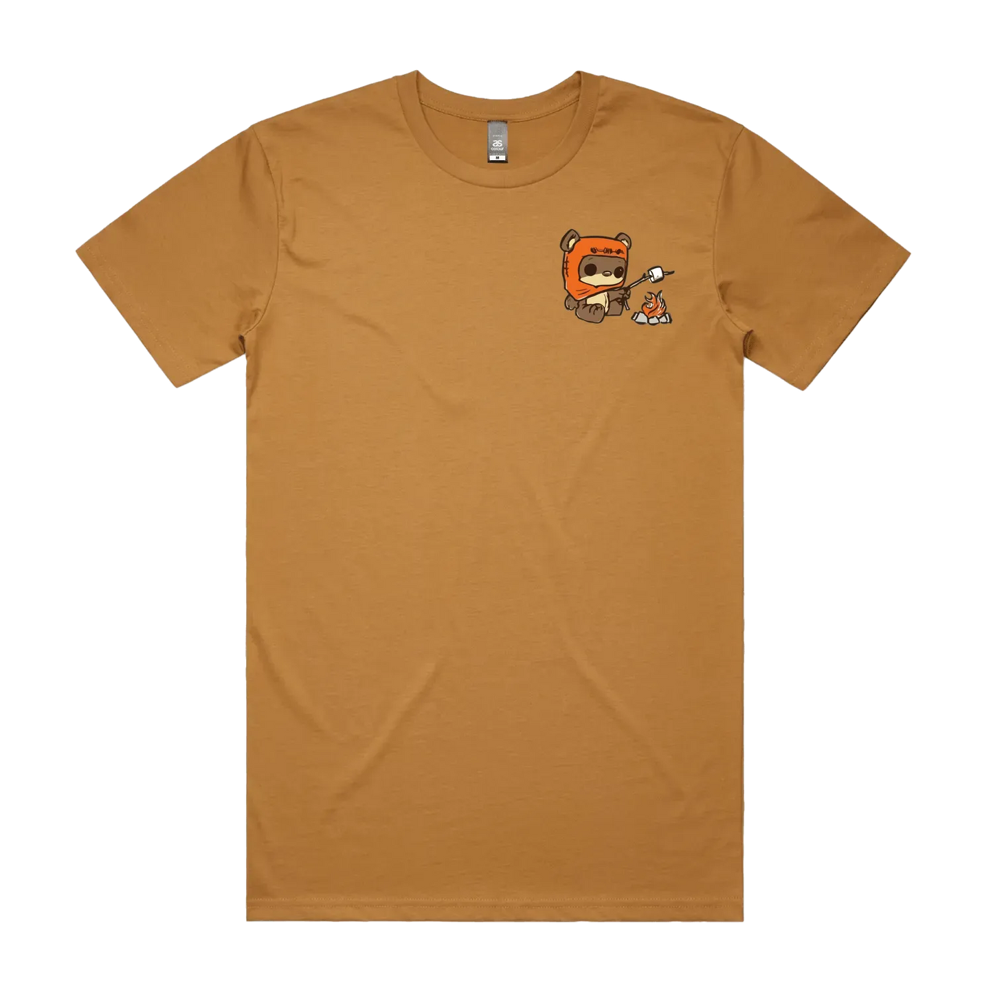 Camel front flat lay
