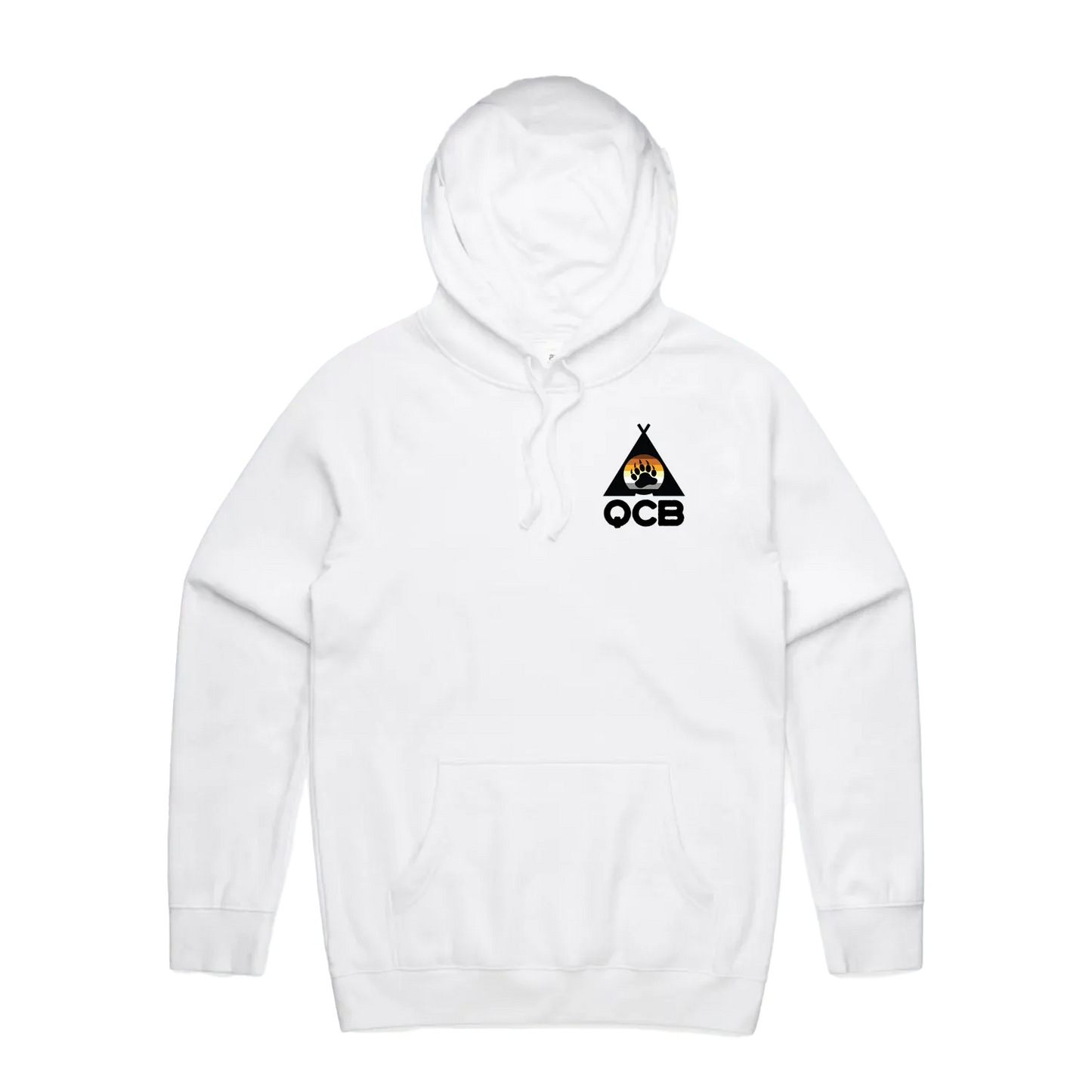White front flat lay