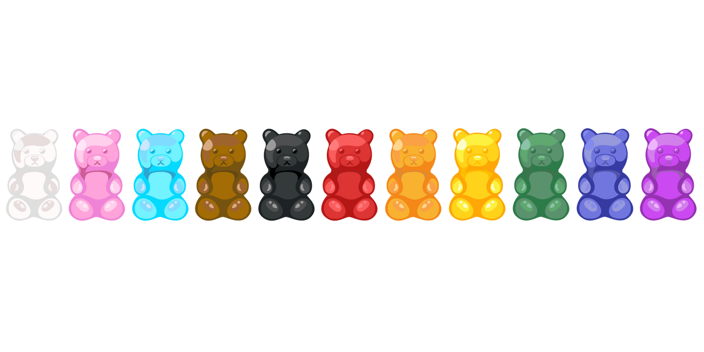 Rainbow Candy Bear Pride