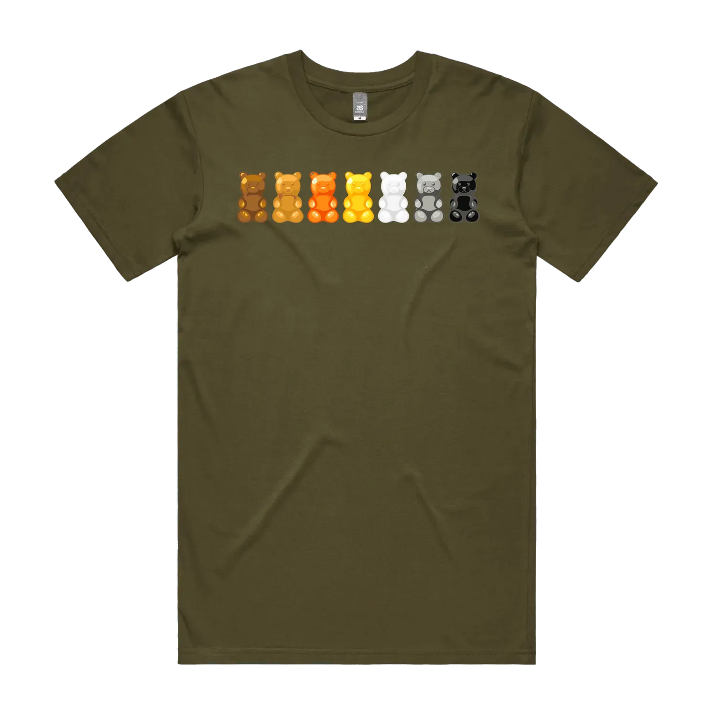 Army front flat lay