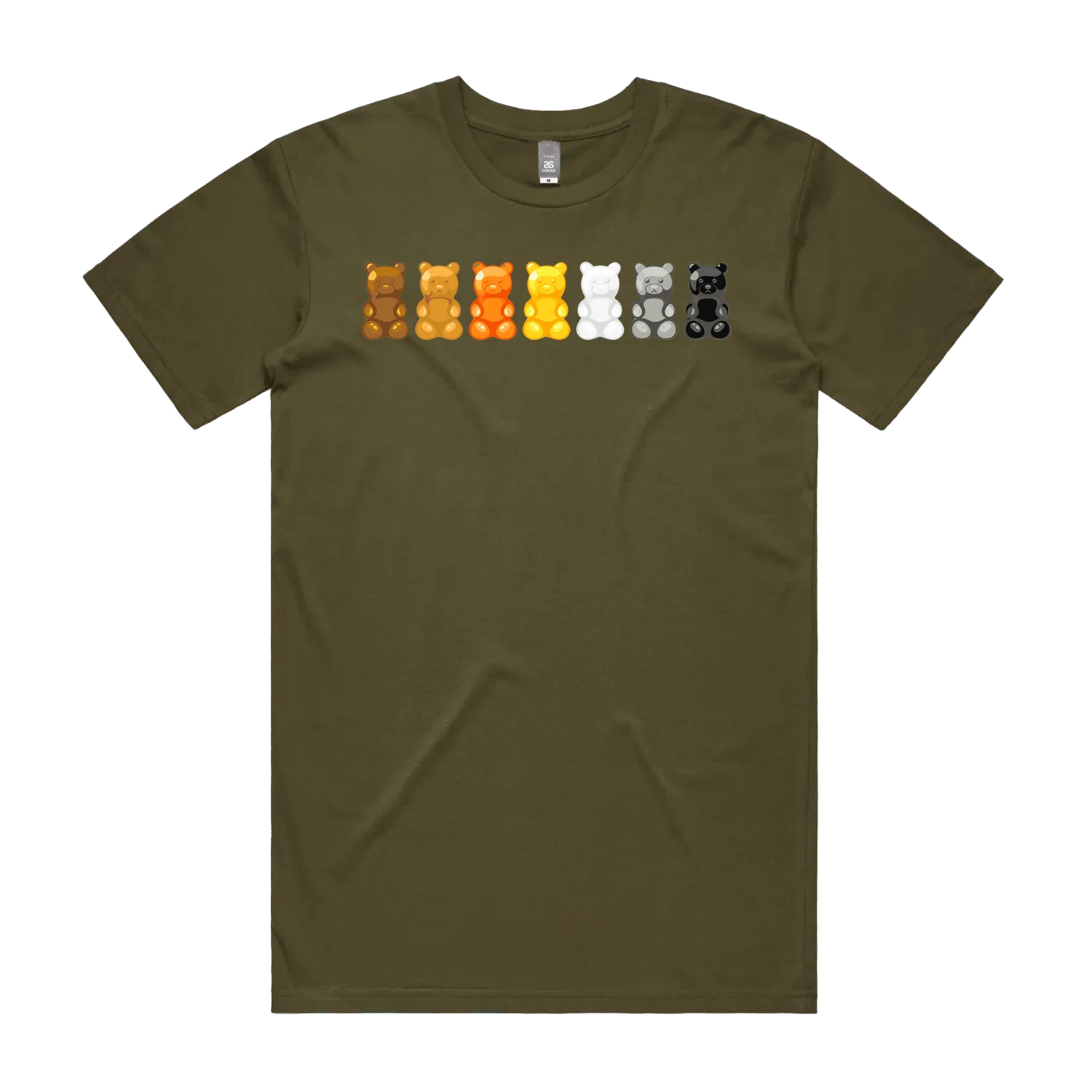 Army front flat lay