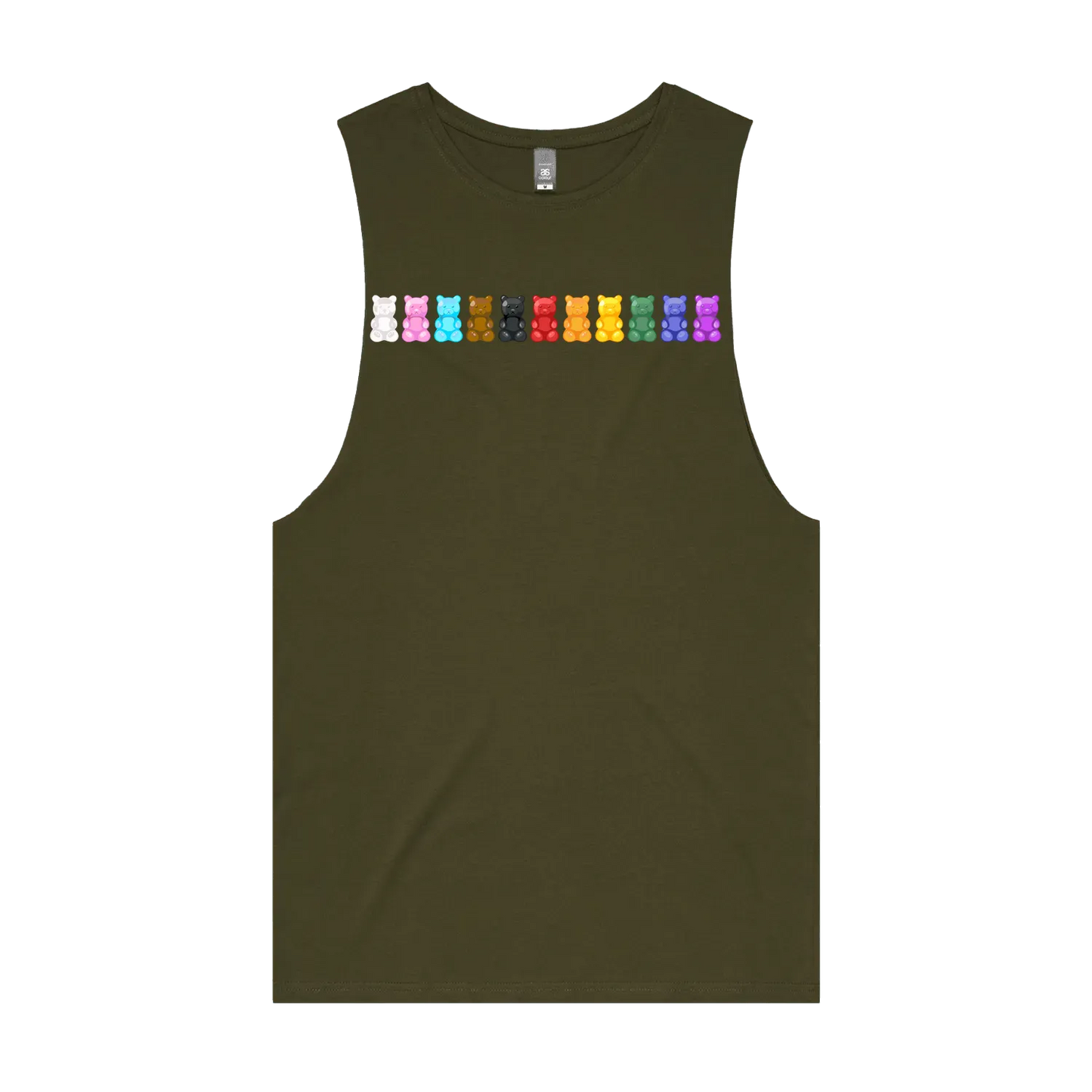 Army front flat lay
