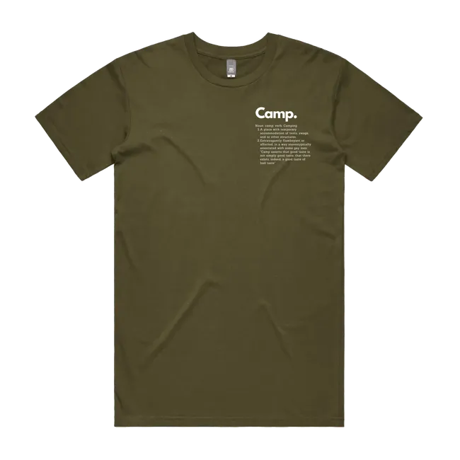 Camp Definition T-Shirt
