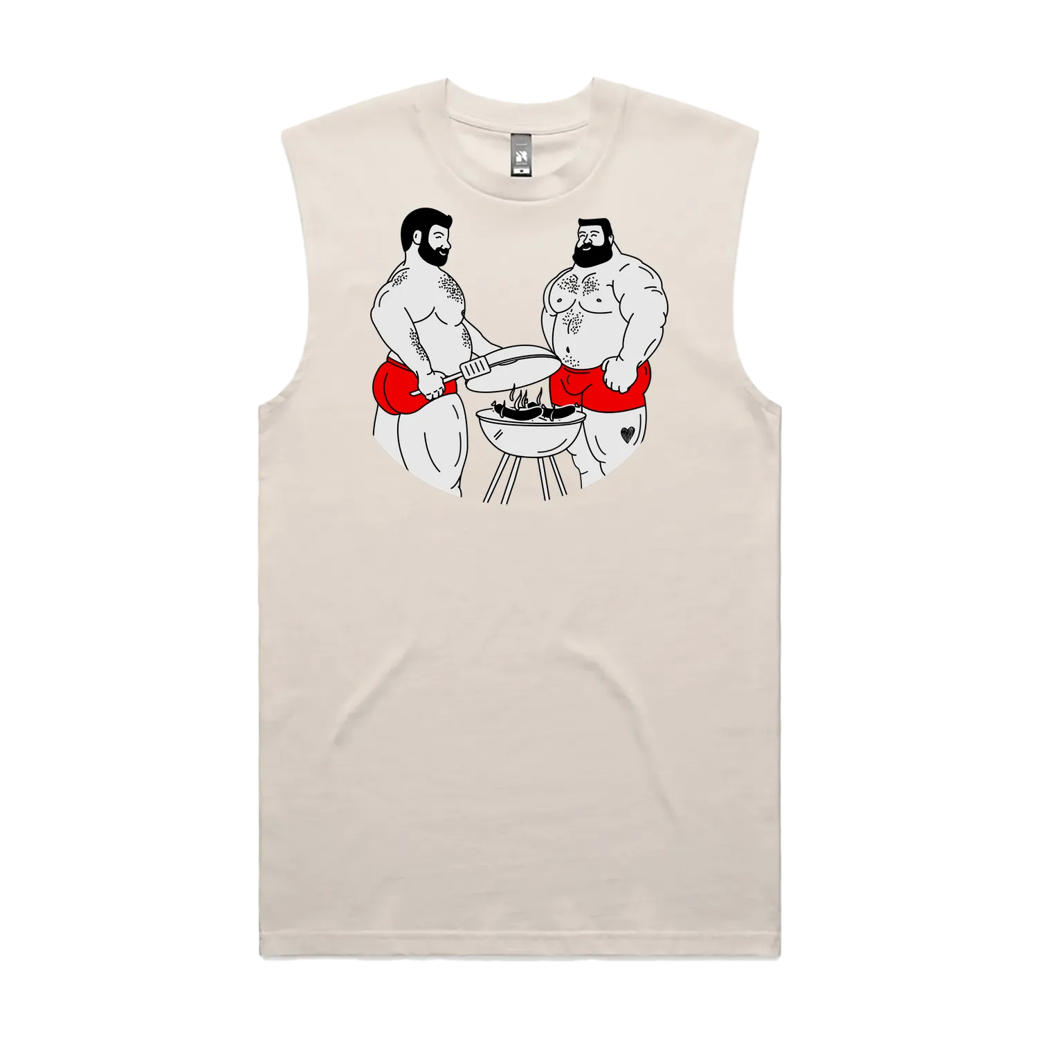 Bone front flat lay