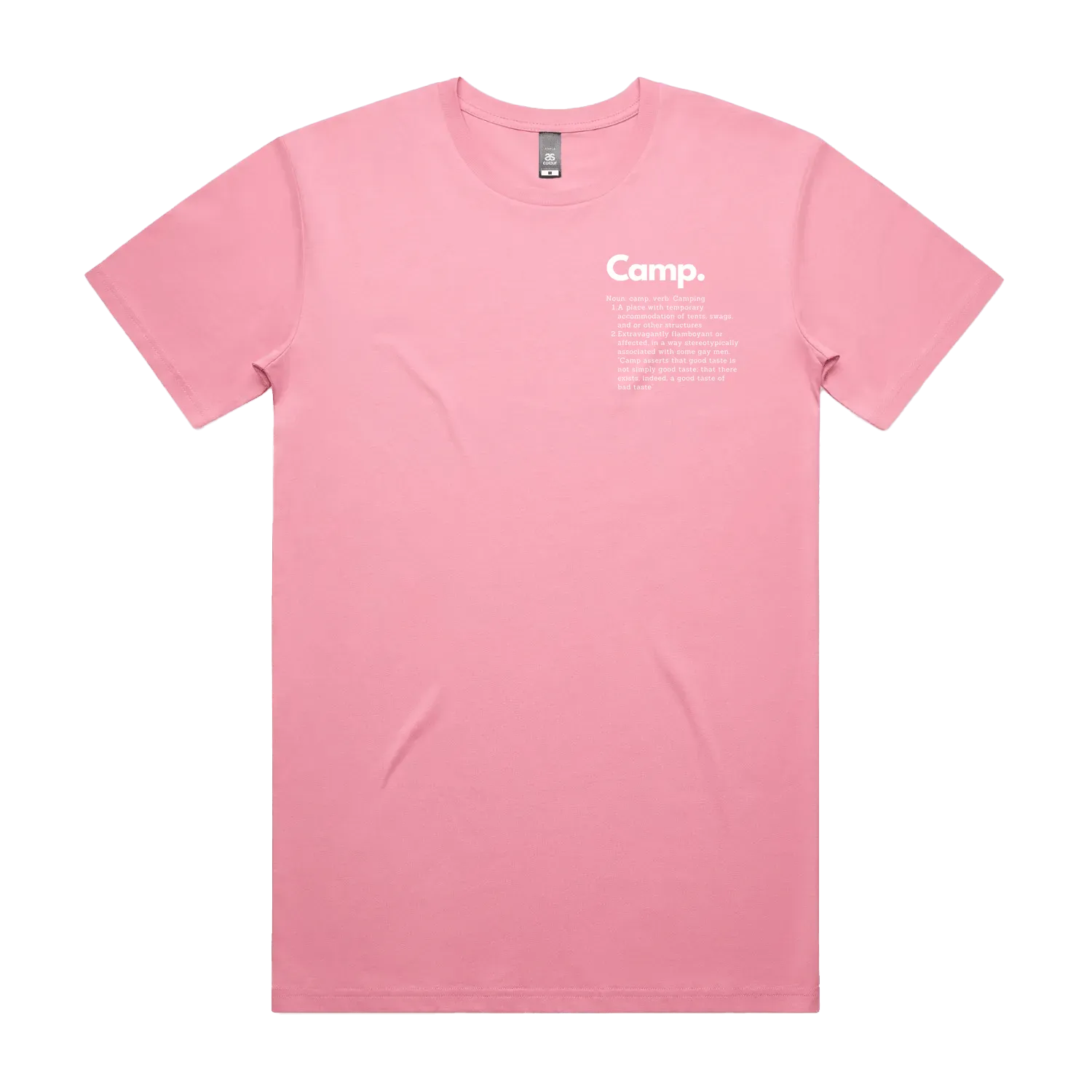 Bubblegum front flat lay