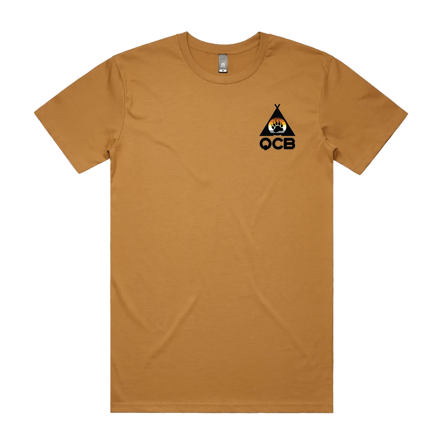 Camel front flat lay
