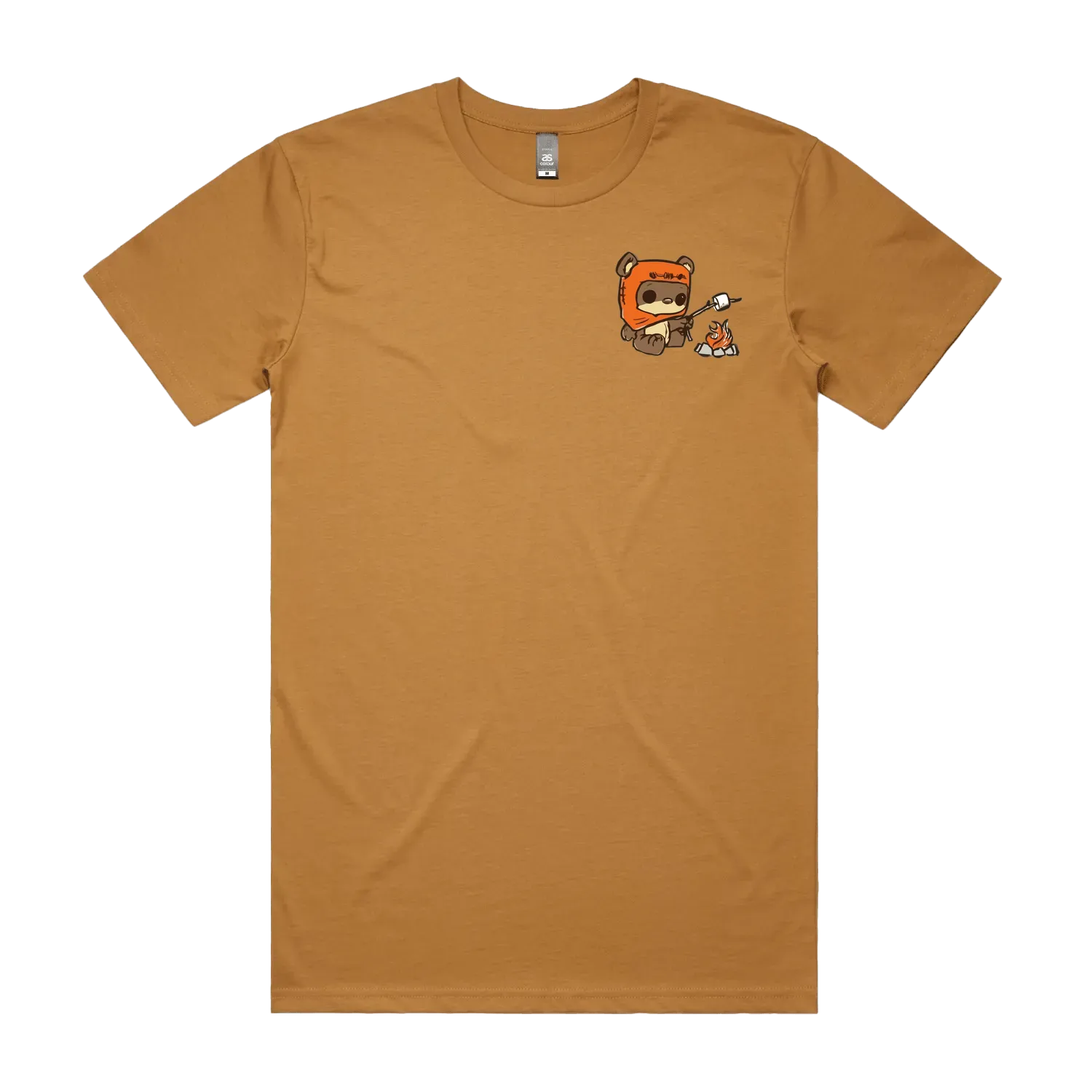 Camel front flat lay