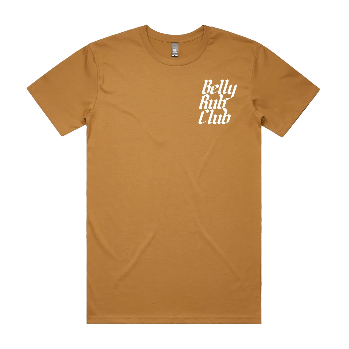 Camel front flat lay