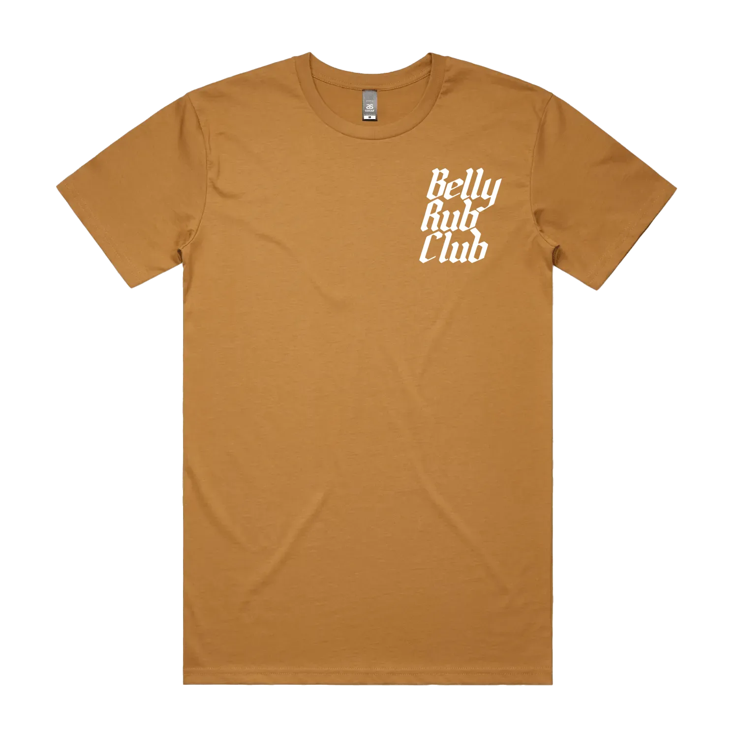 Camel front flat lay