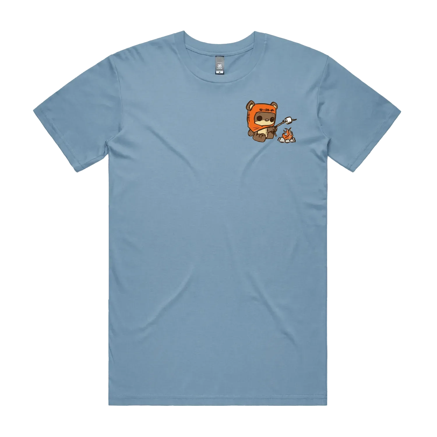 Carolina Blue front flat lay