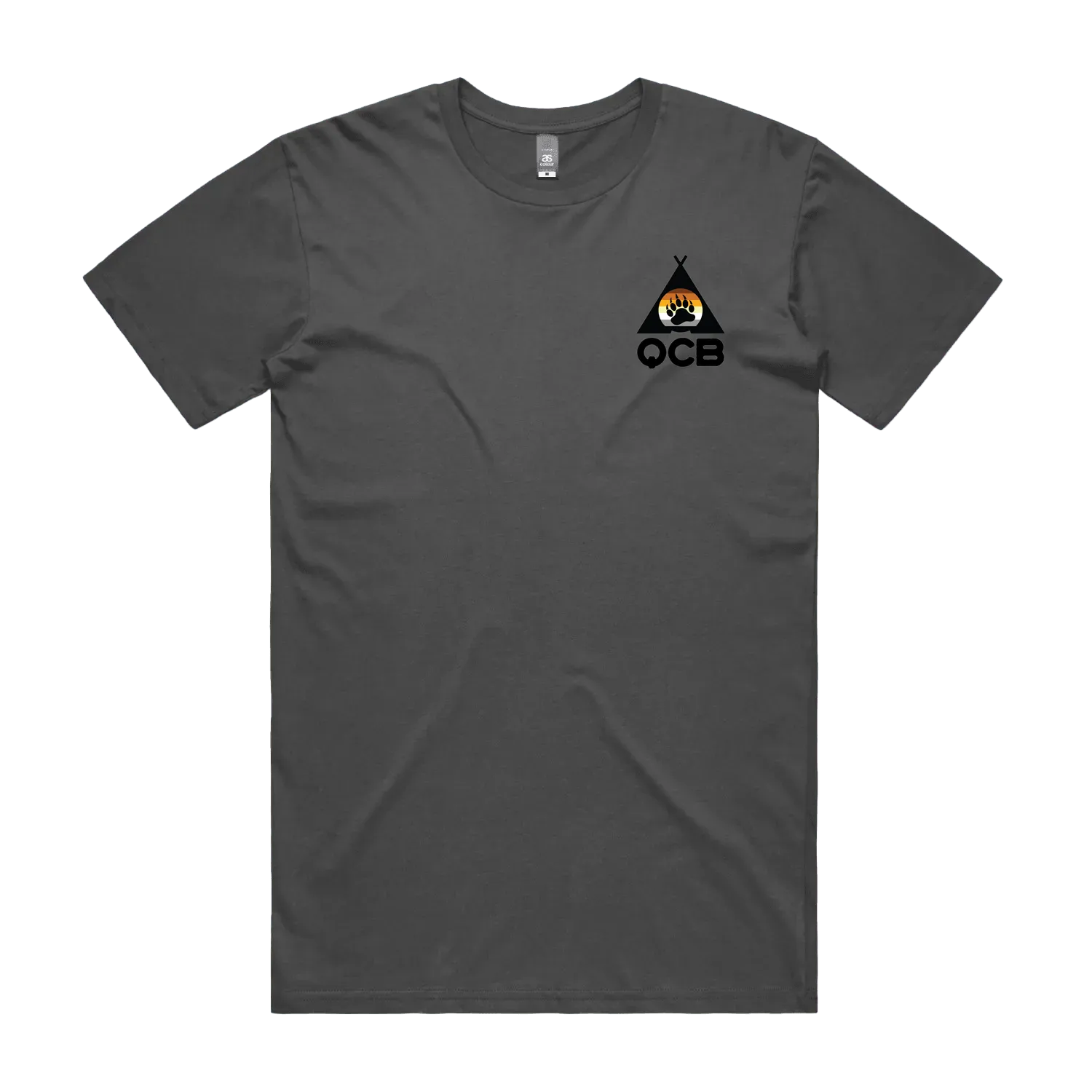Charcoal front flat lay