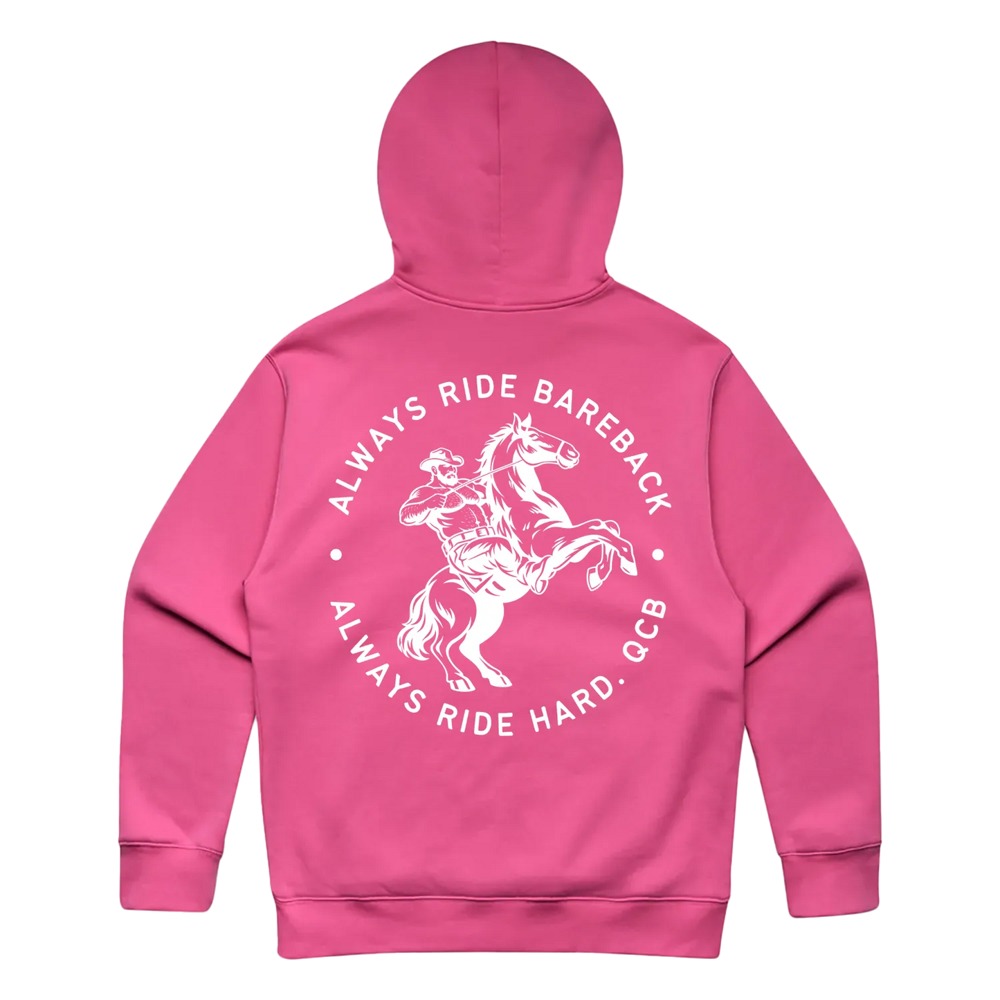 Charity Pink back flat lay