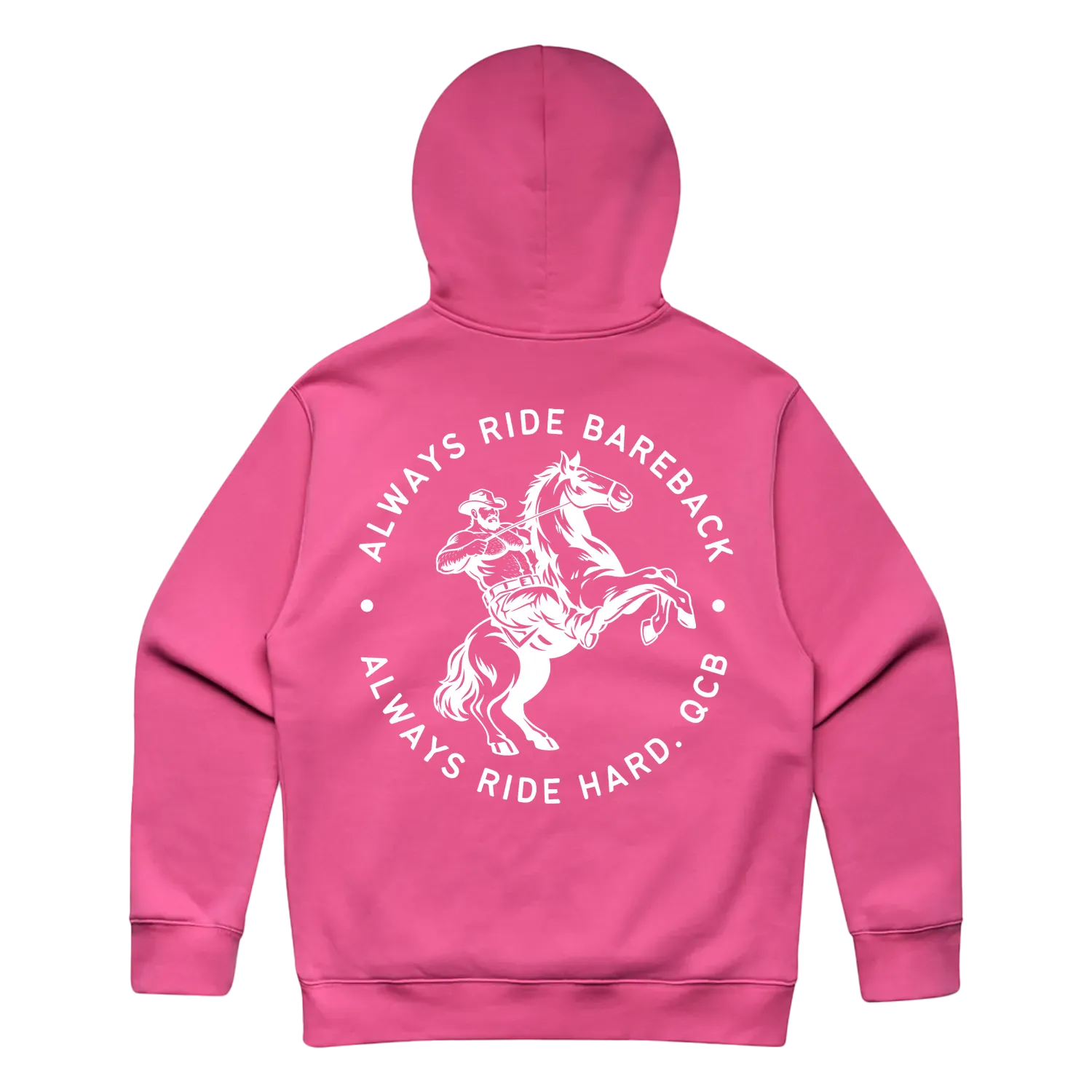Charity Pink back flat lay
