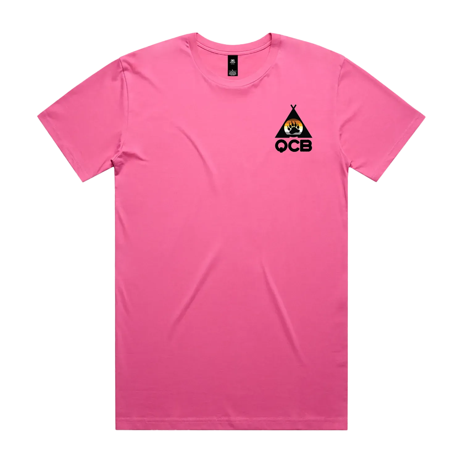 Charity Pink front flat lay