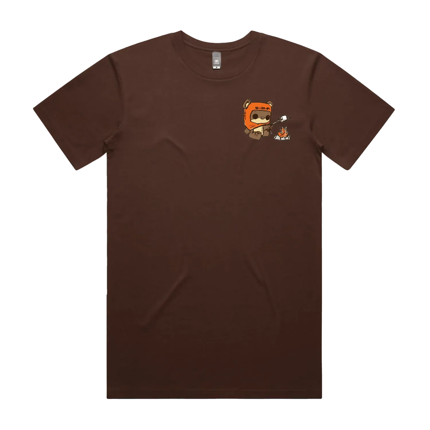 Chestnut front flat lay