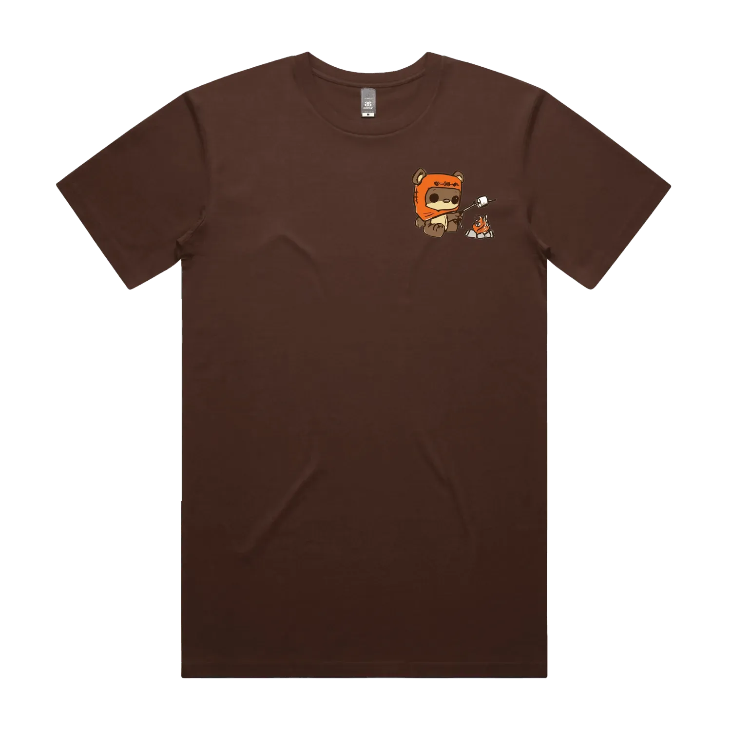 Chestnut front flat lay