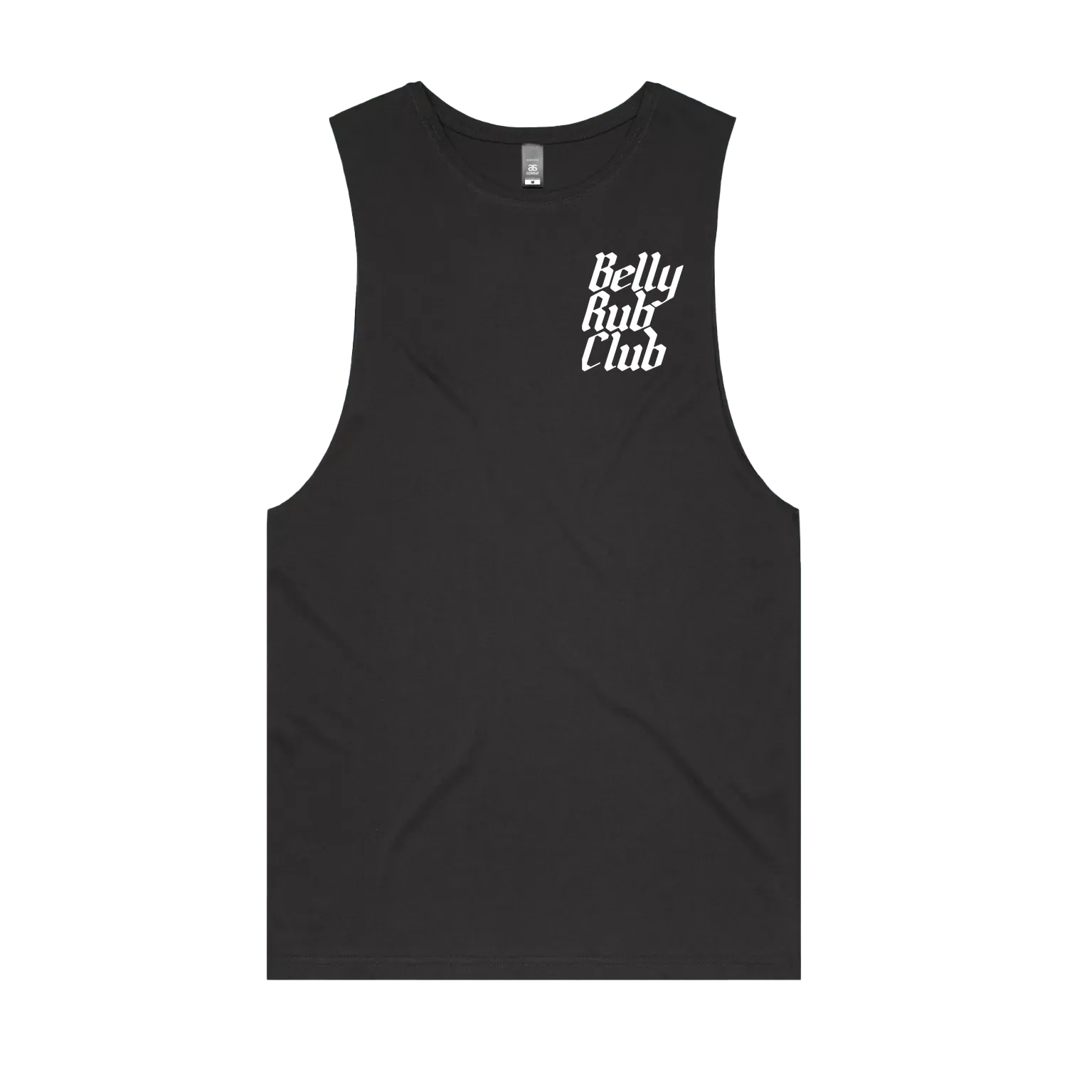 Coal front flat lay