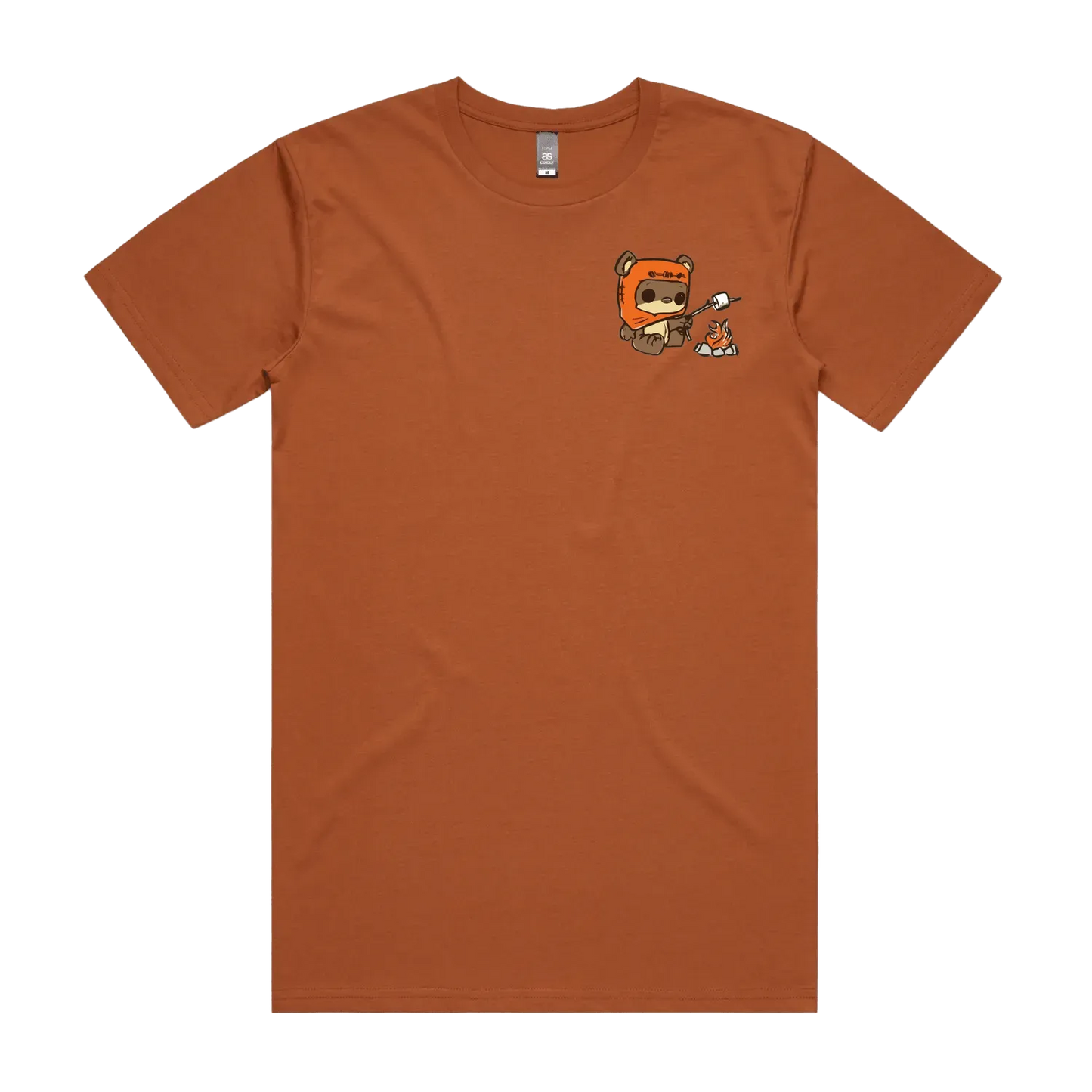 Copper front flat lay