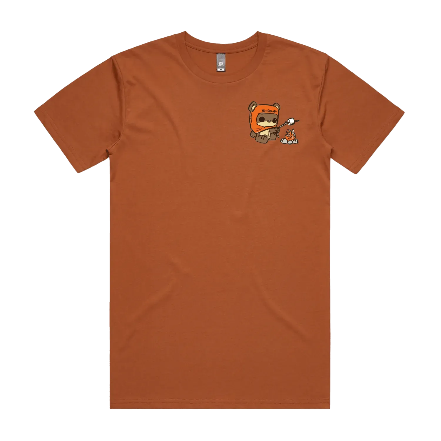 Copper front flat lay