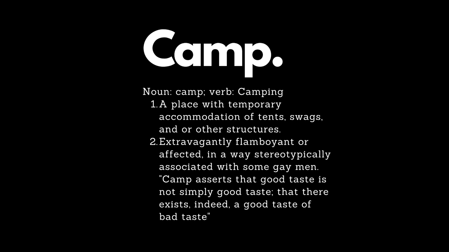 Camp Definition T-Shirt