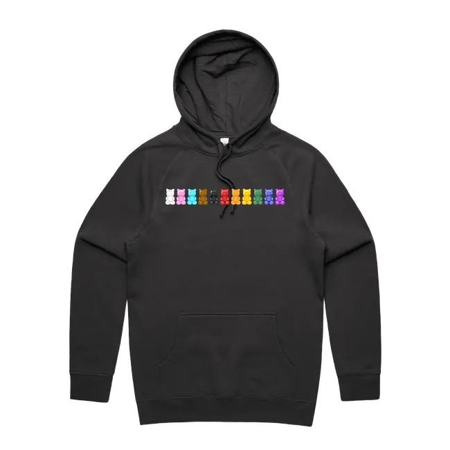 Rainbow Candy Bear Hoodie