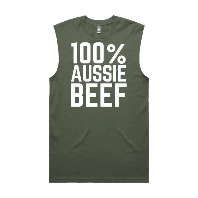100% Aussie Beef Tank