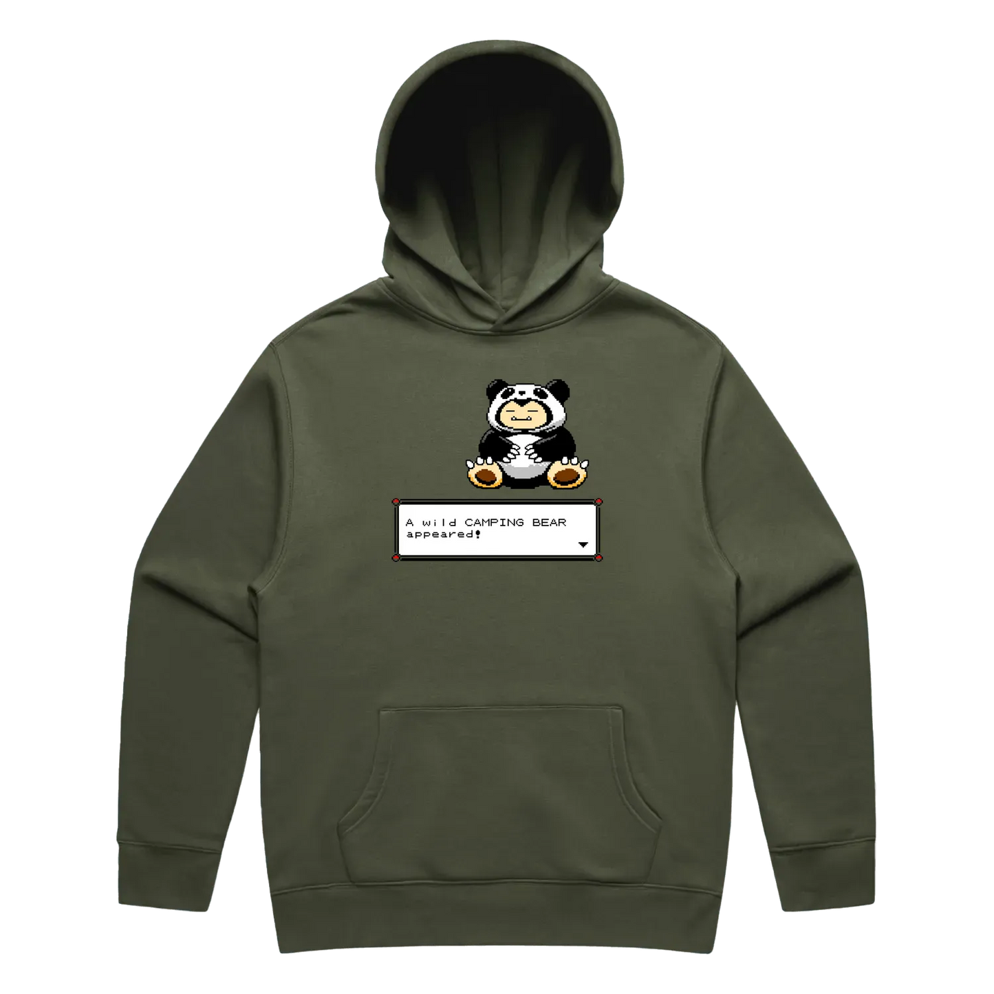 Wild Camping Bear Relax Hoodie