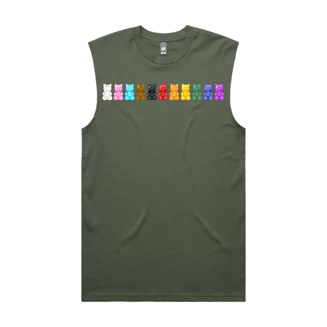 Rainbow Candy Bear Pride Tank