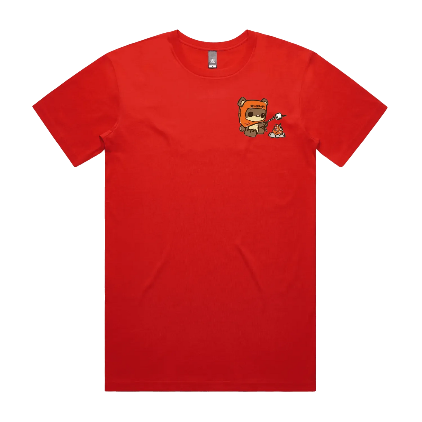 Fire front flat lay