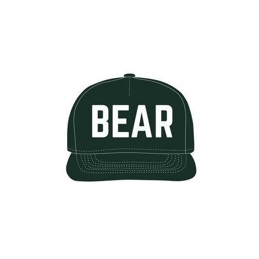 Forest Green front flat lay