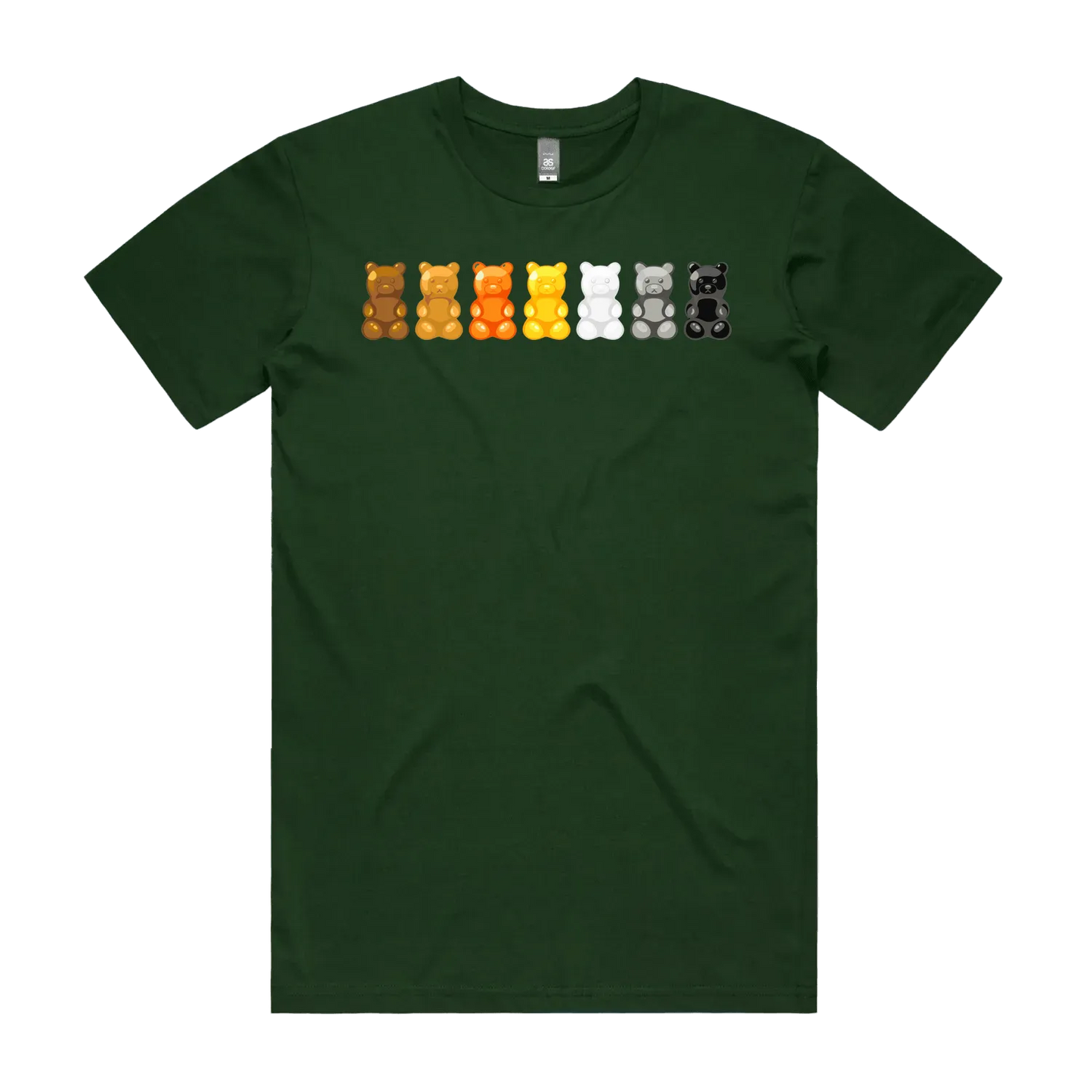 Forest Green front flat lay