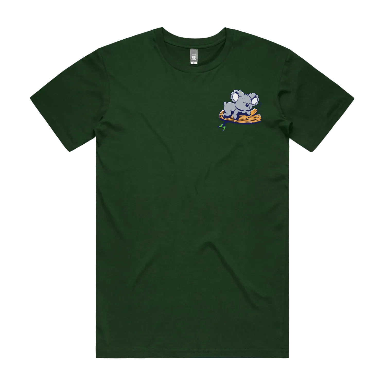 Forest Green front flat lay
