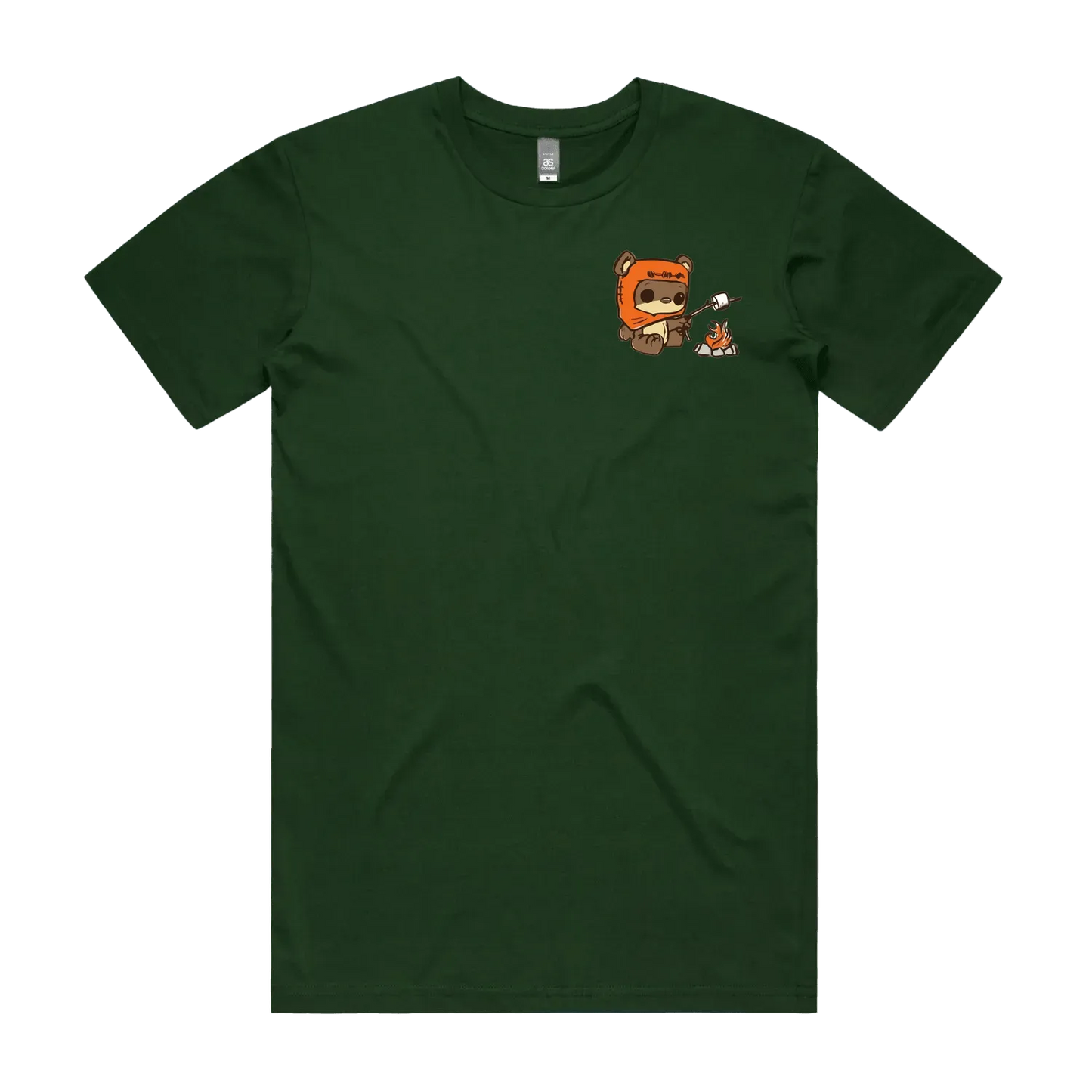Forest Green front flat lay