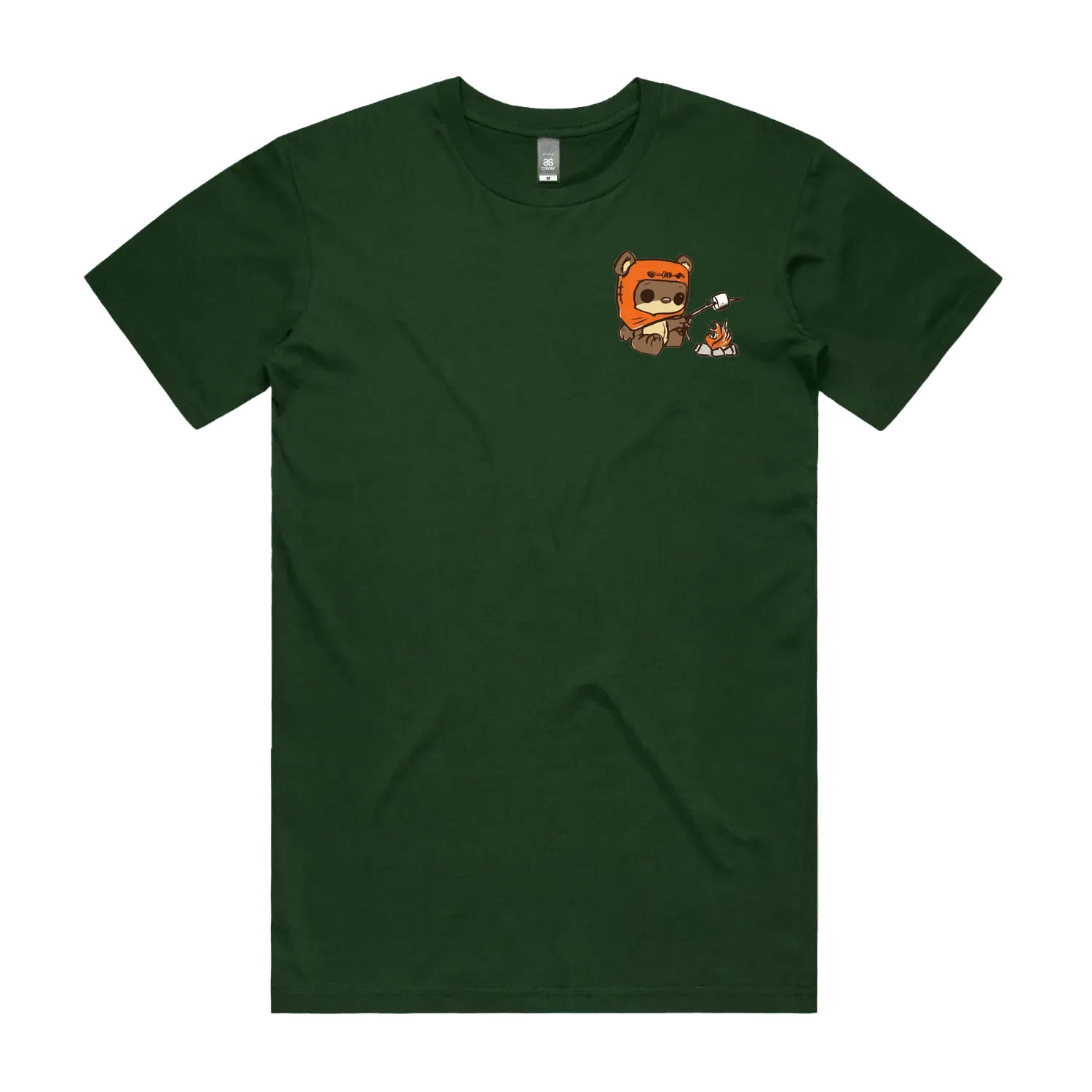 Forest Green front flat lay