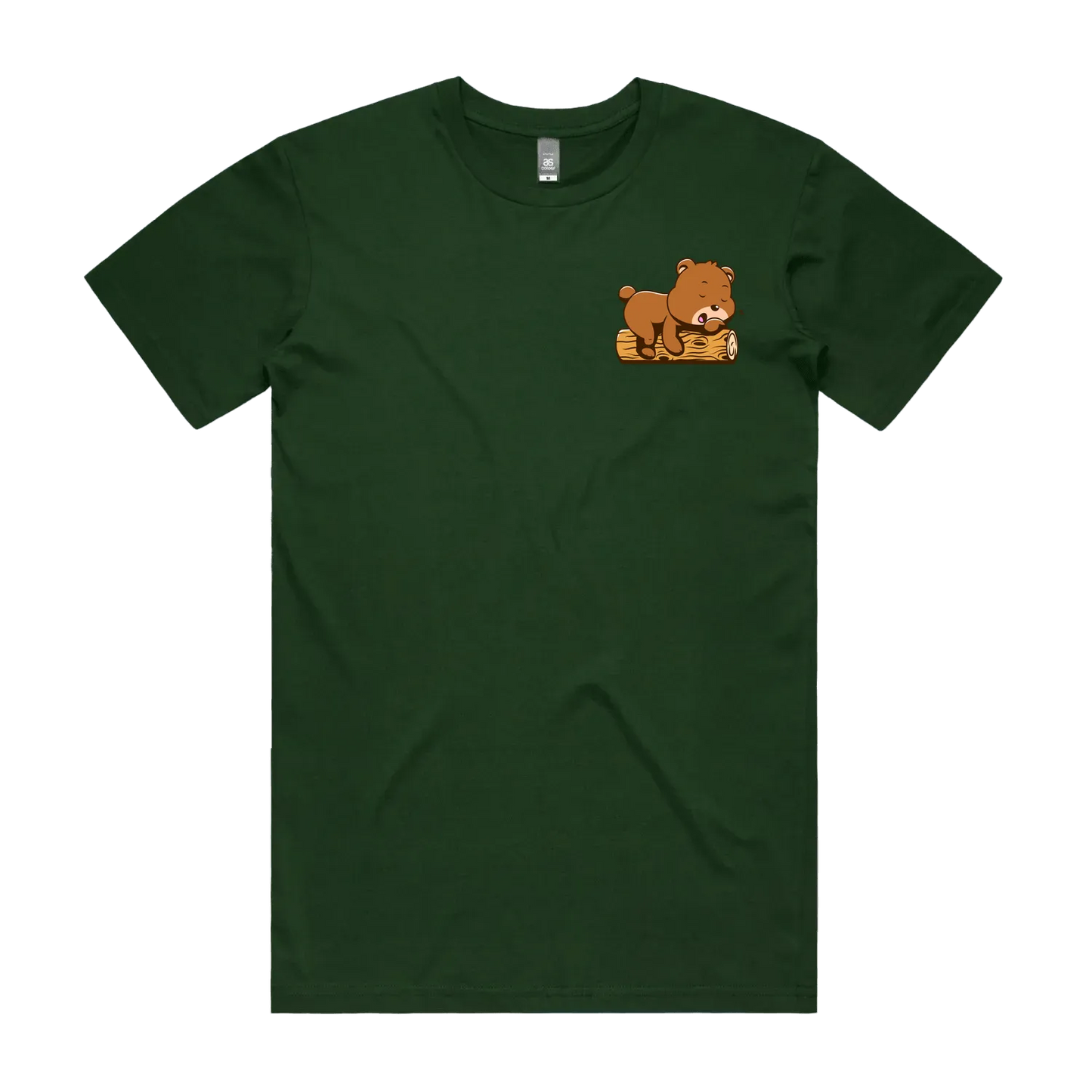 Forest Green front flat lay