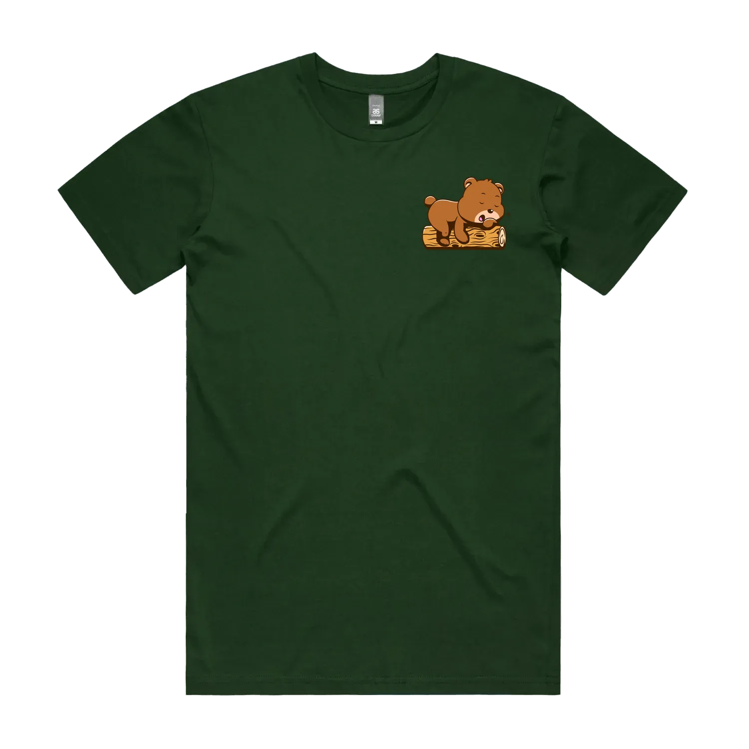 Forest Green front flat lay