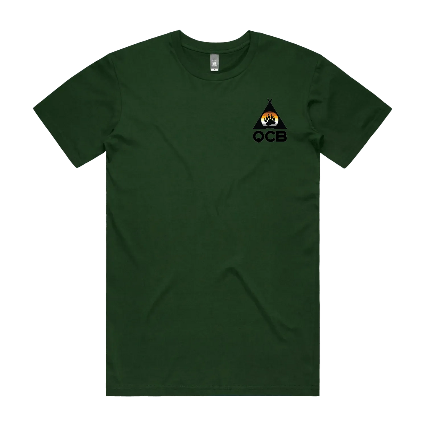 Forest Green front flat lay
