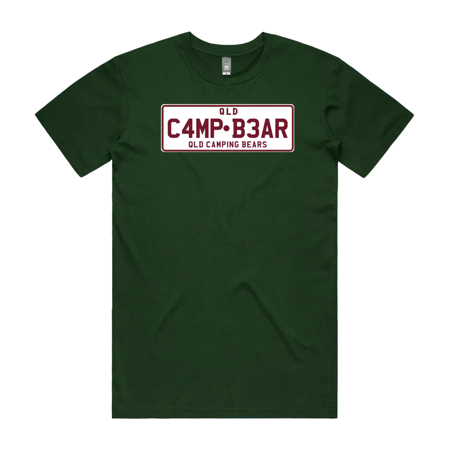 Forest Green front flat lay