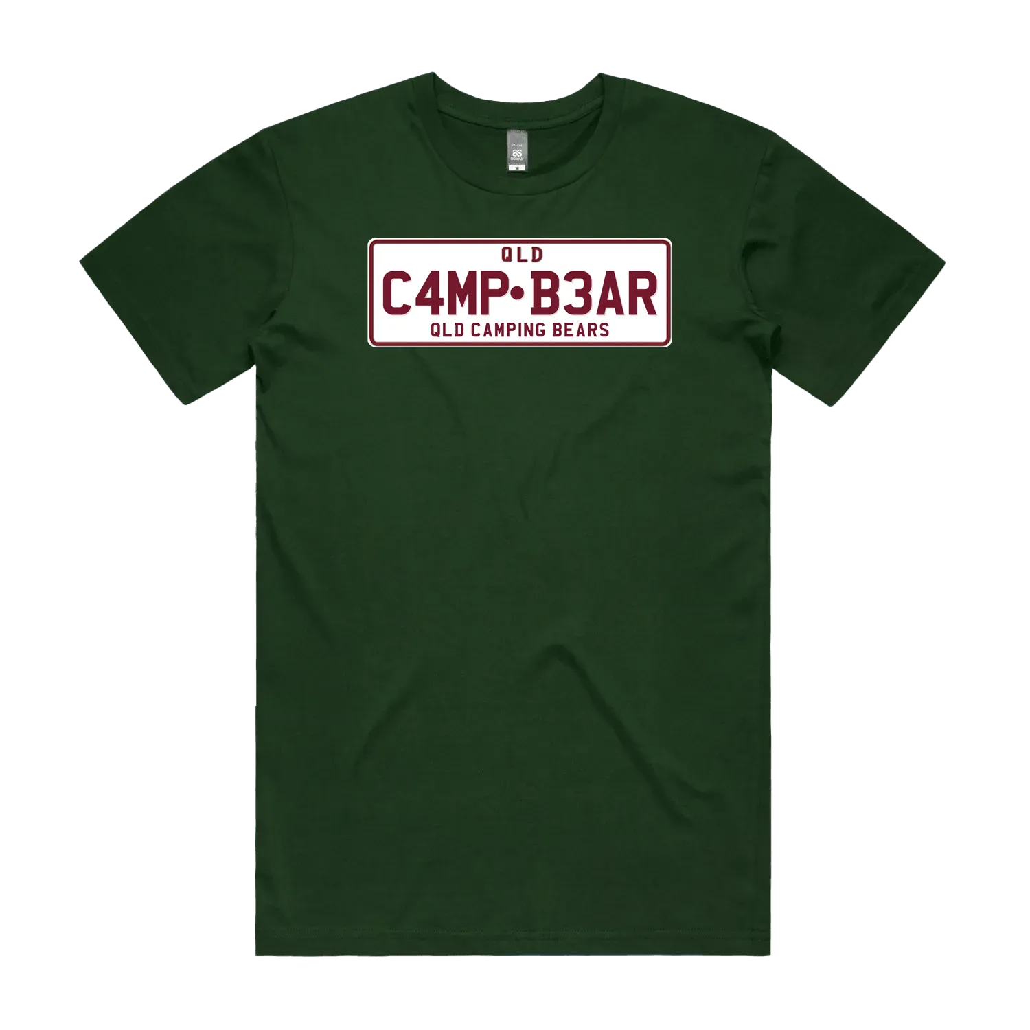 Forest Green front flat lay