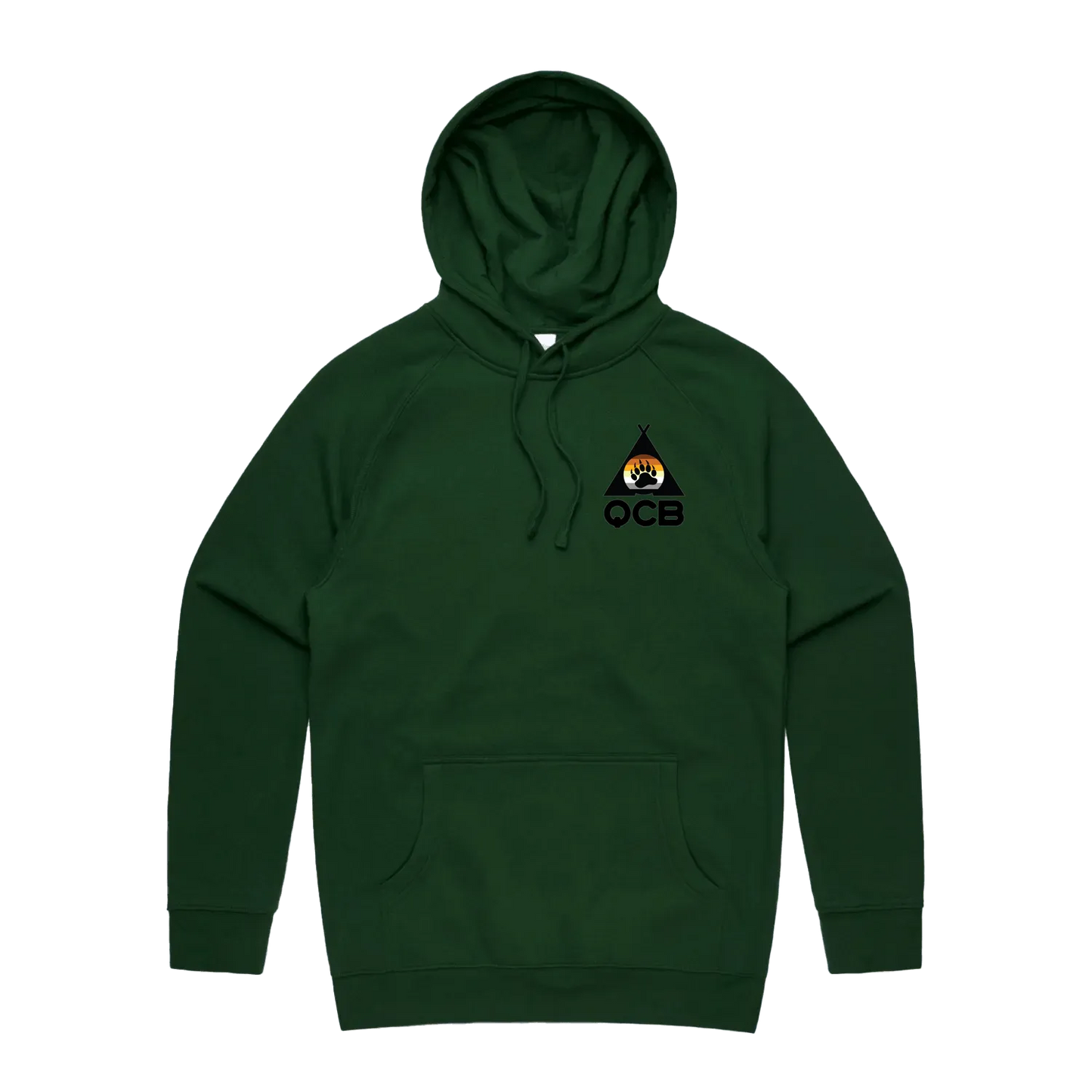 Forest Green front flat lay