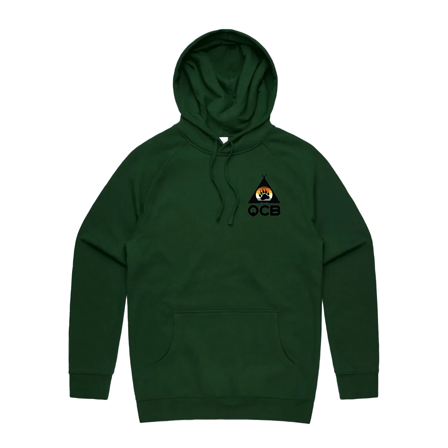 Forest Green front flat lay