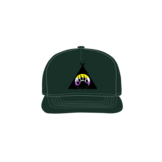 Forest Green front flat lay