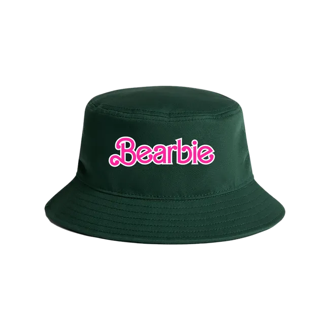 Bearbie Embroidered Bucket Hat