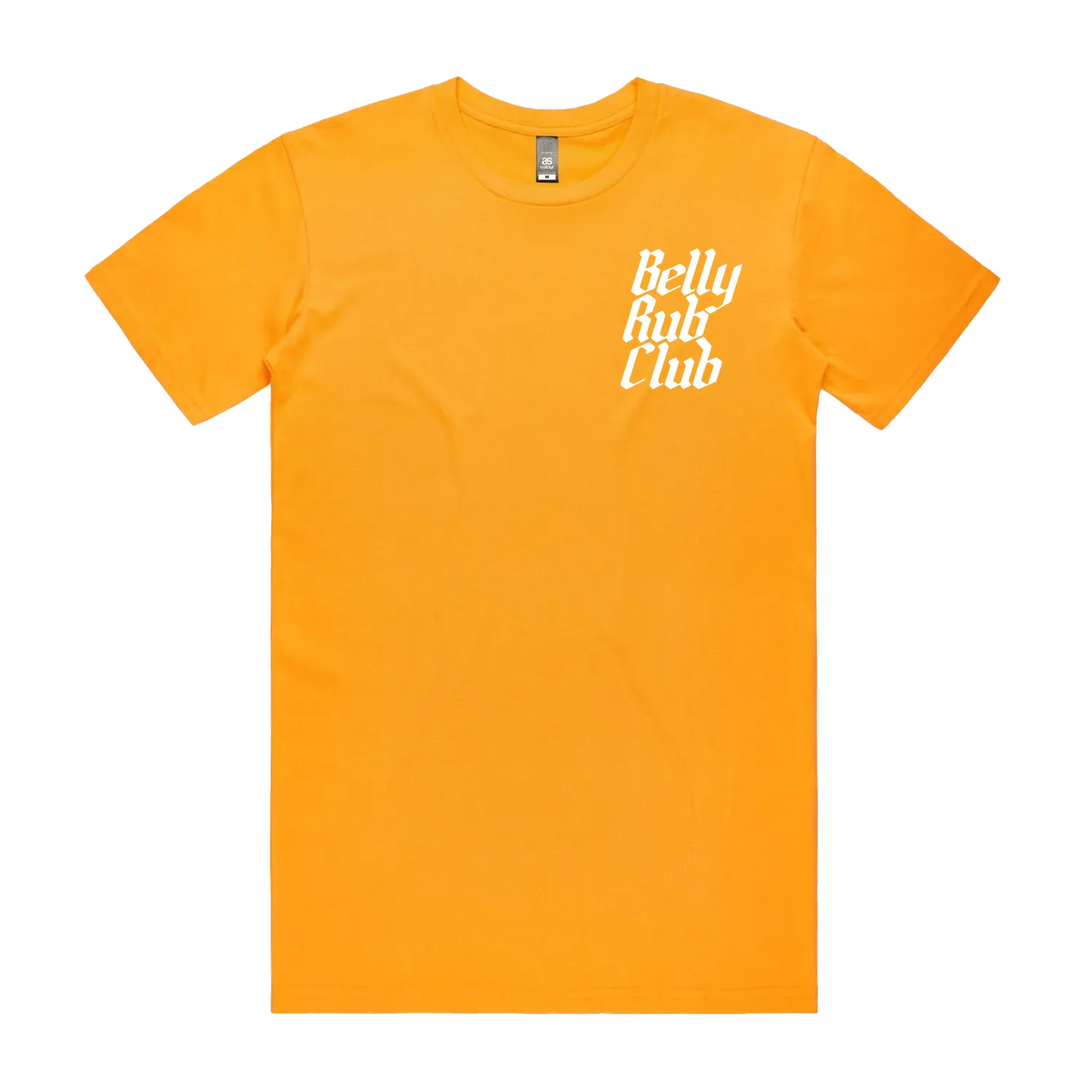 Gold front flat lay