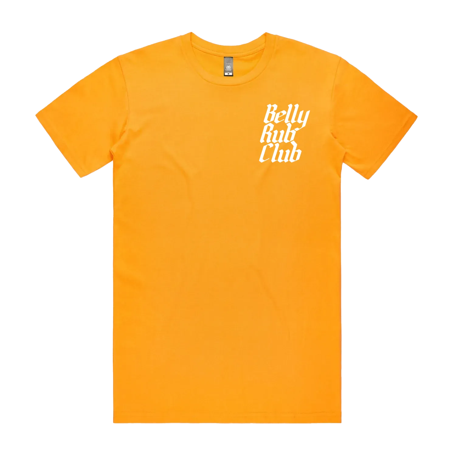 Gold front flat lay