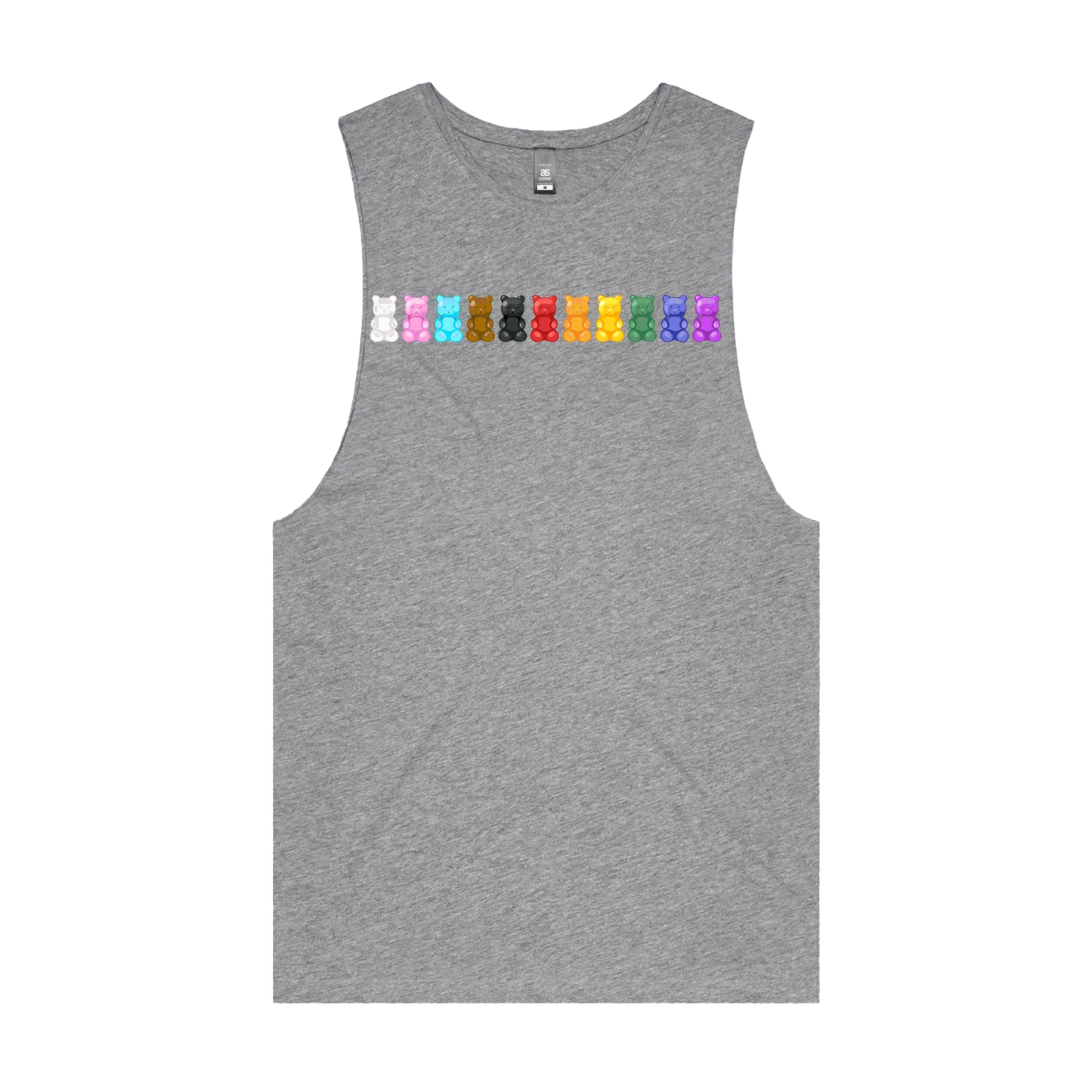 Grey Marle front flat lay
