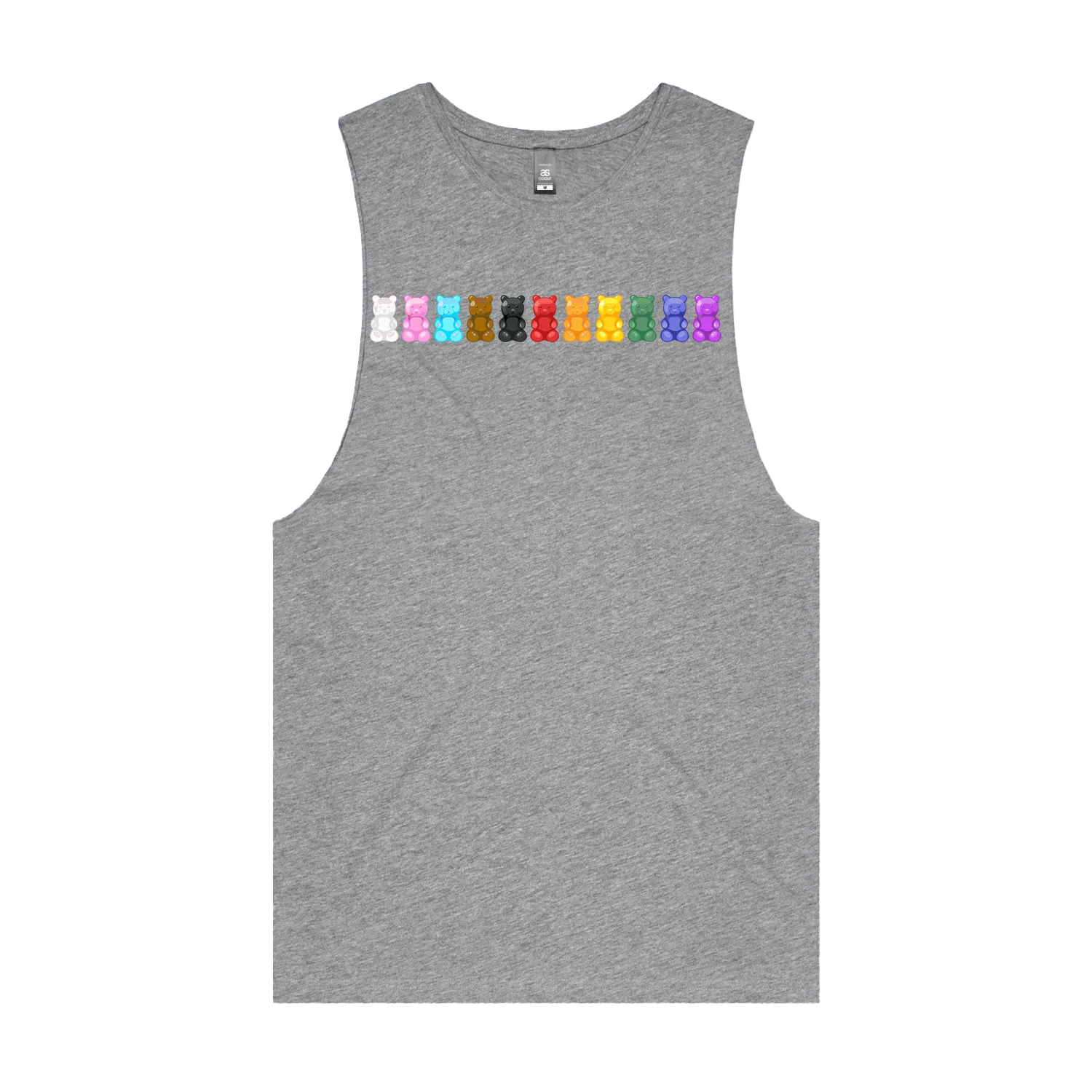 Grey Marle front flat lay
