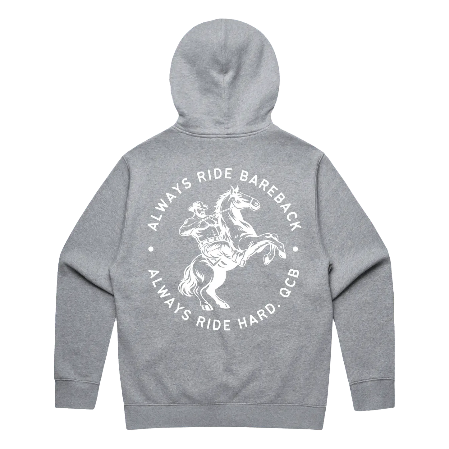 Grey Marle back flat lay