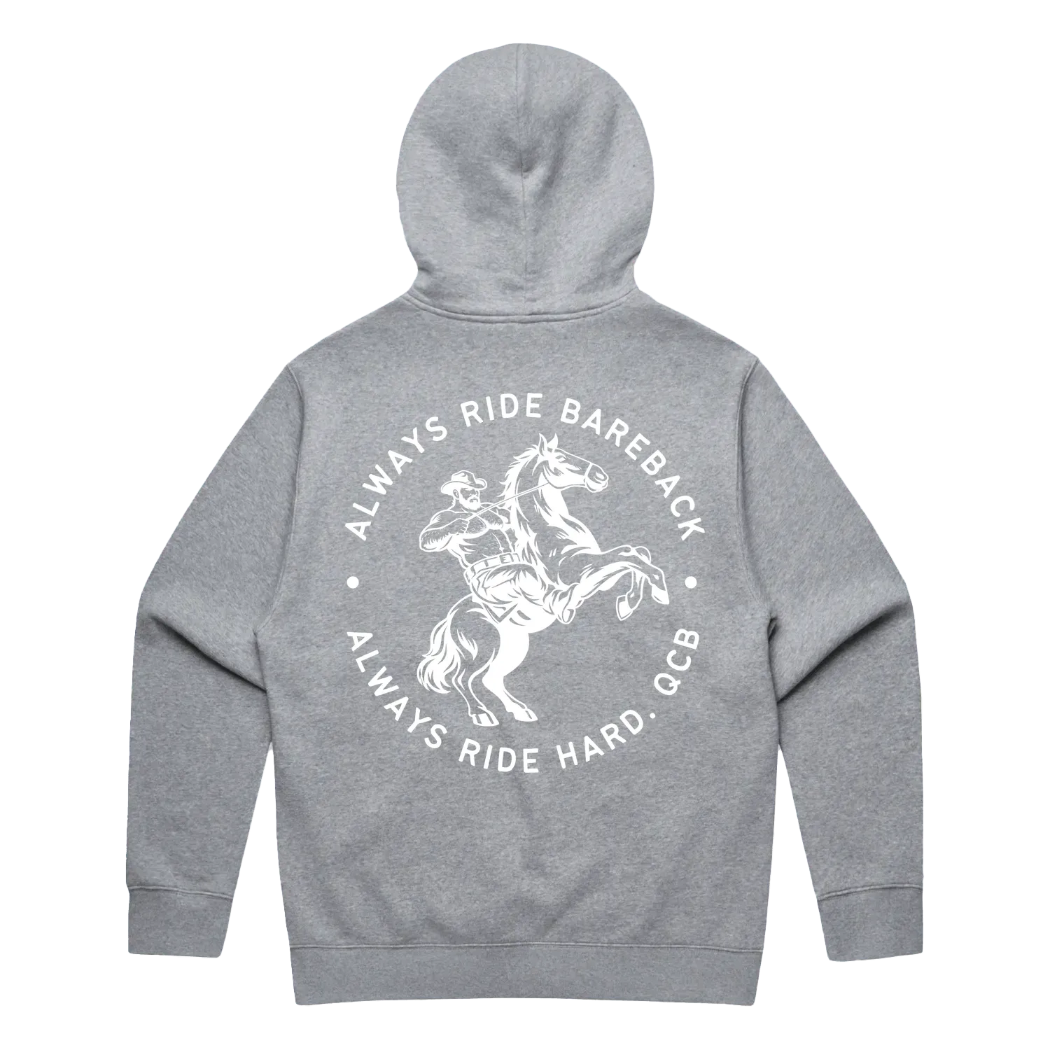 Grey Marle back flat lay