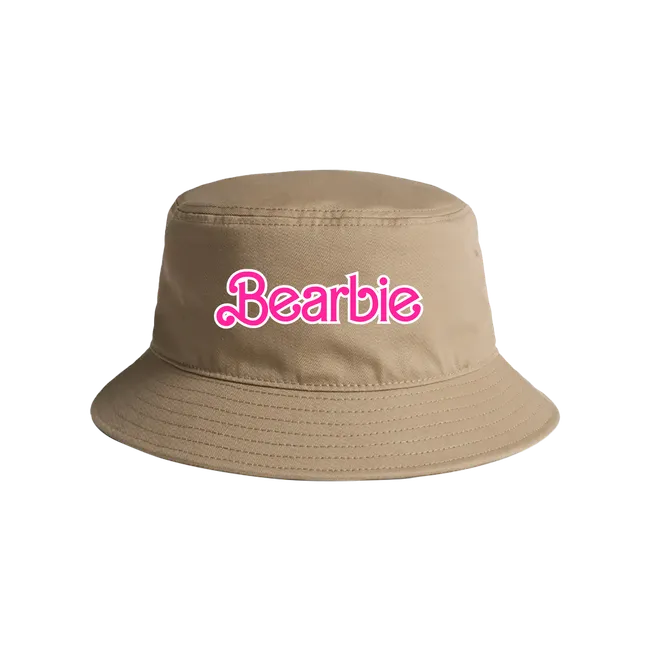 Bearbie Embroidered Bucket Hat